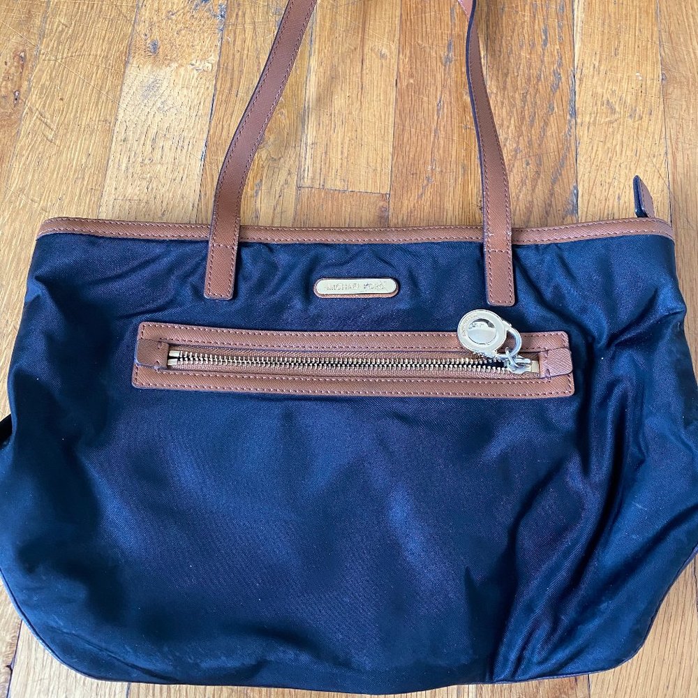 Michael Kors Black Nylon Handbag
